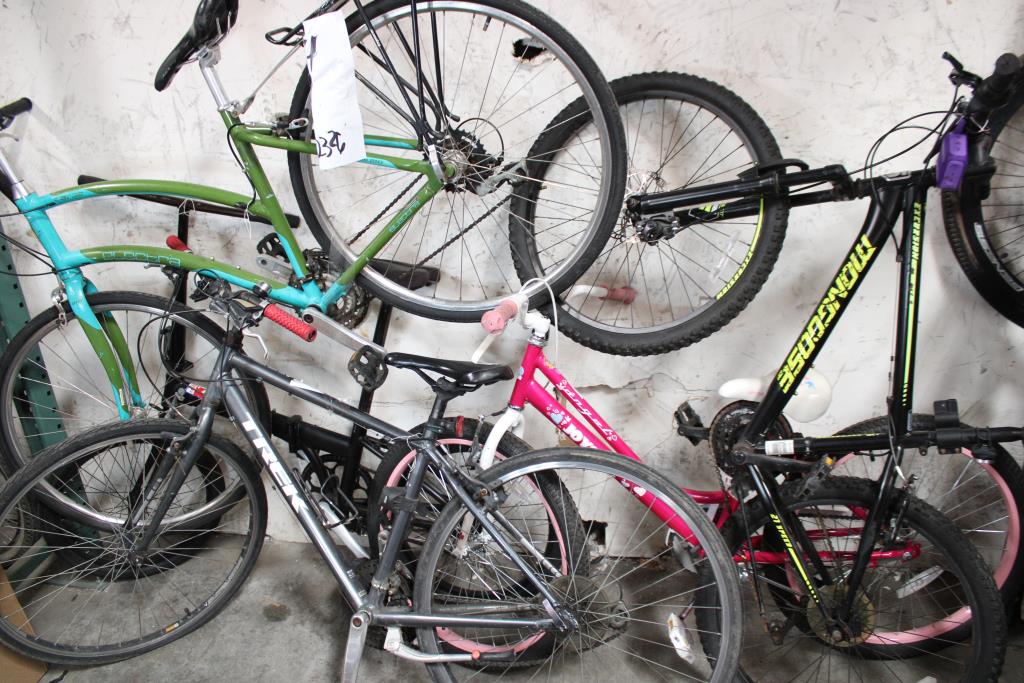 Group Of 5 Used Bikes