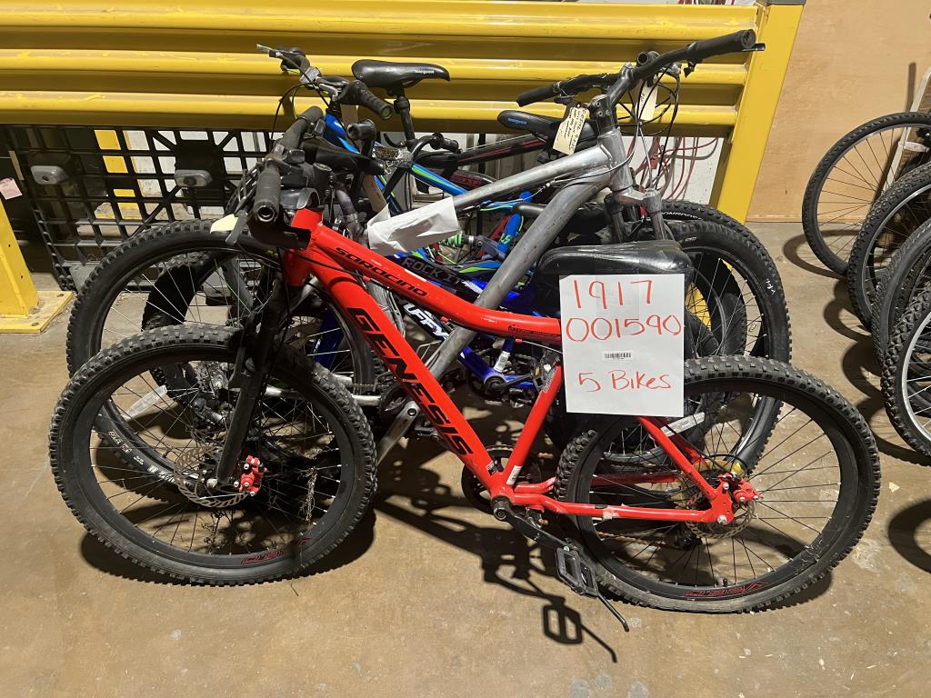 Group Of 5 Used Bikes