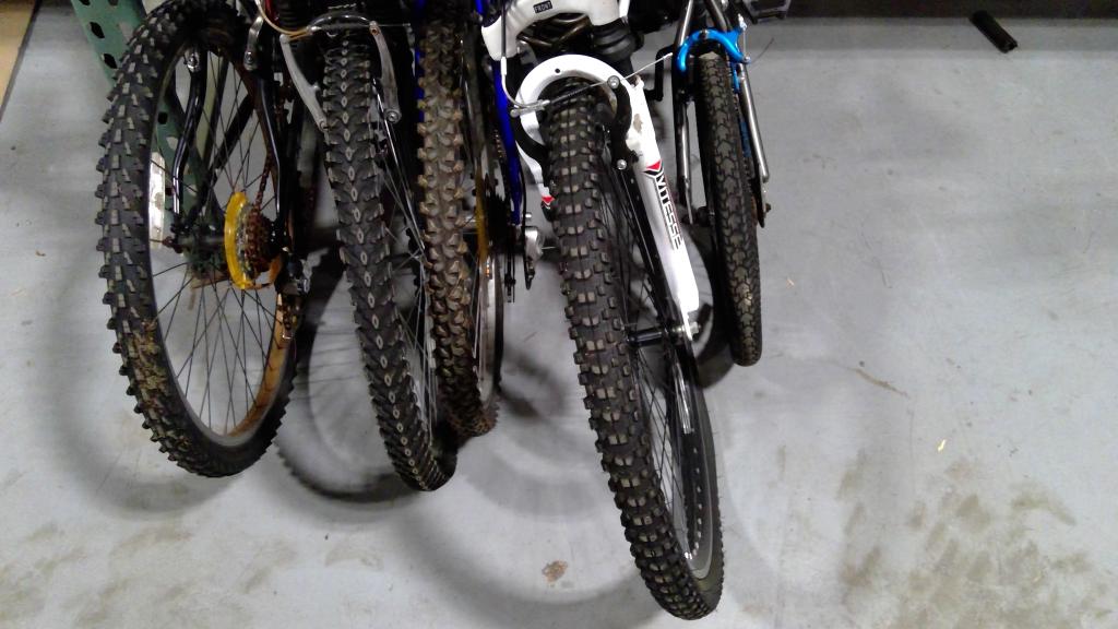 Group Of 5 Used Bikes And 2 Scooters