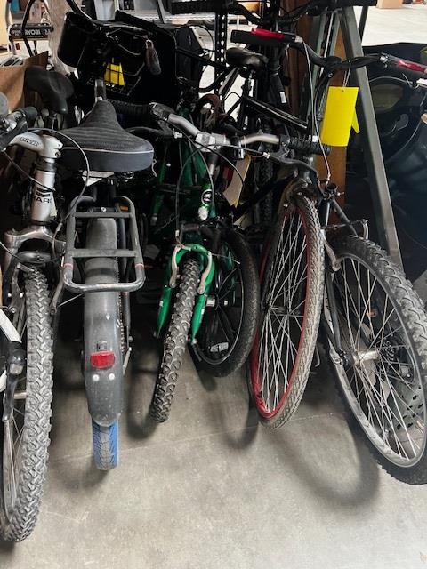 Group Of 6 Used Bikes