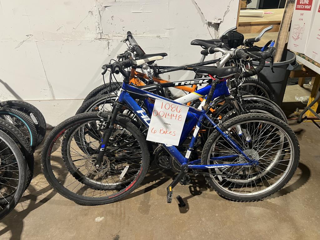 Group Of 6 Used Bikes