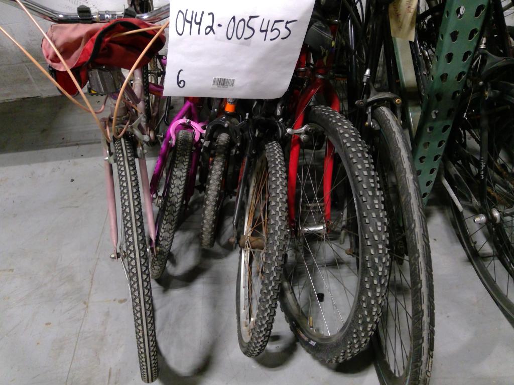 Group Of 6 Used Bikes