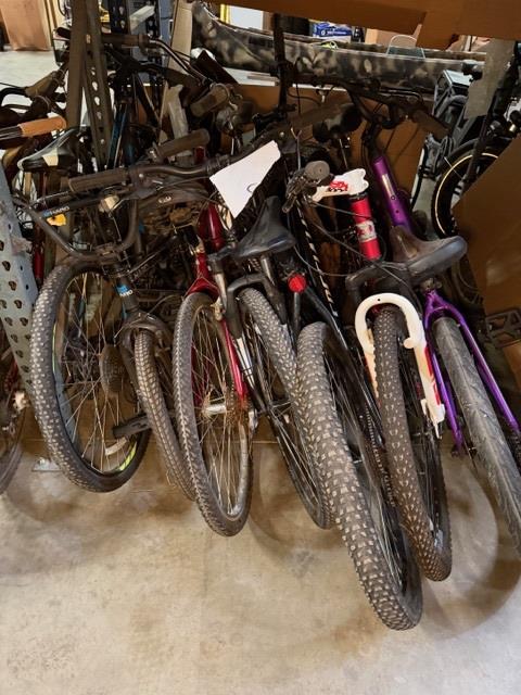 Group Of 7 Used Bikes