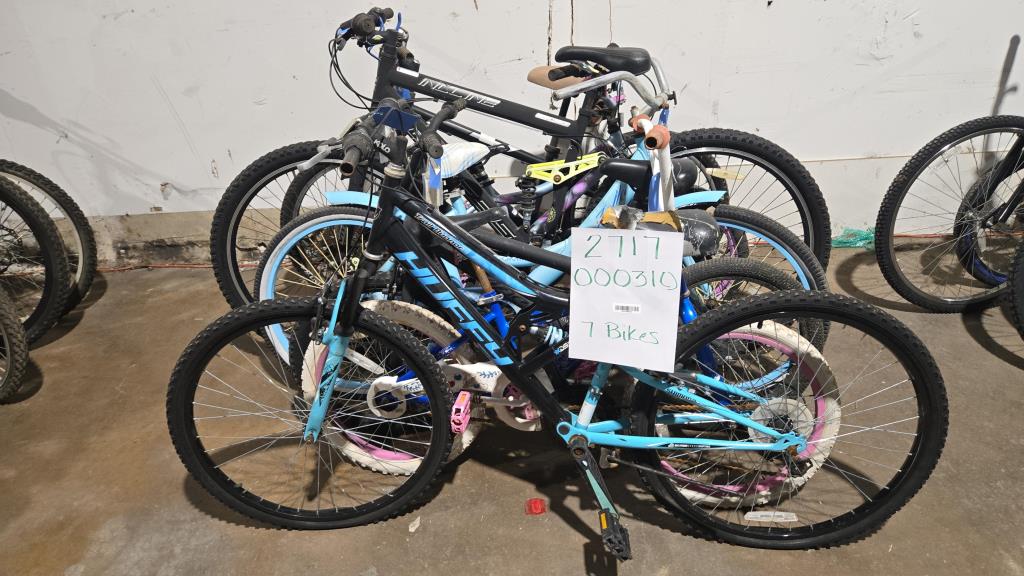 Group Of 7 Used Bikes