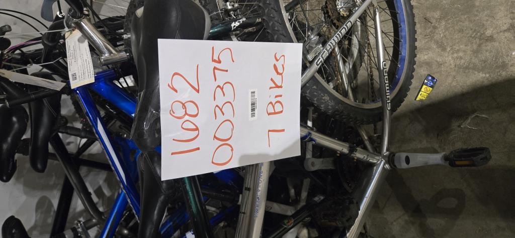 Group Of 7 Used Bikes