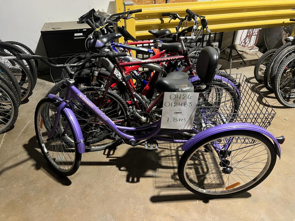 Group Of 7 Used Bikes