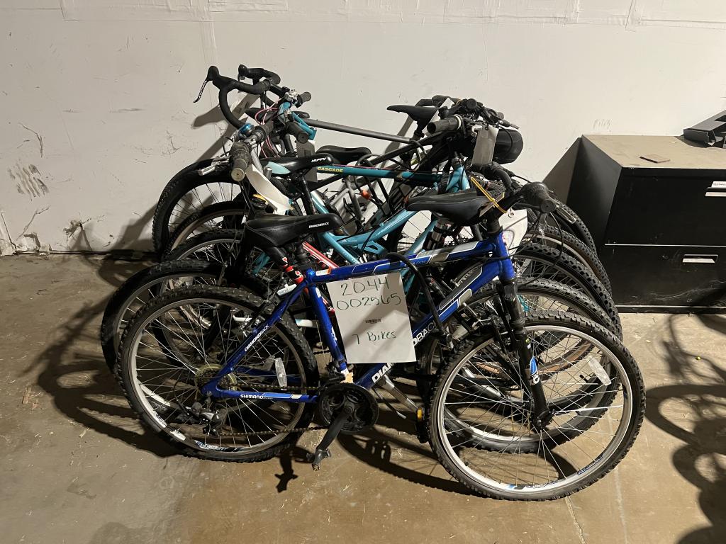 Group Of 7 Used Bikes
