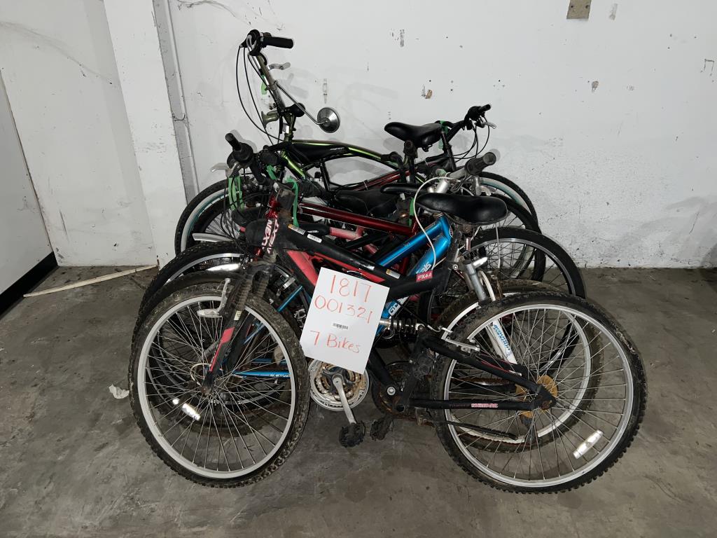 Group Of 7 Used Bikes