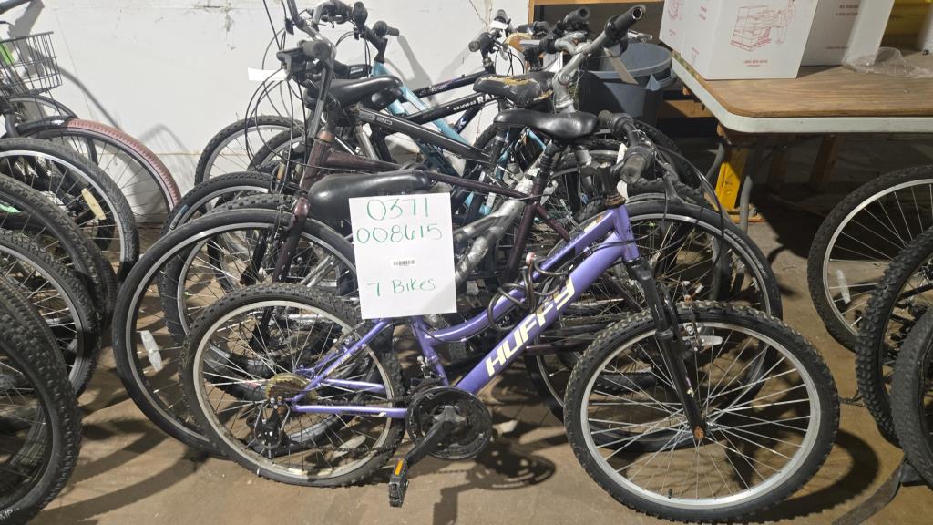 Group Of 7 Used Bikes