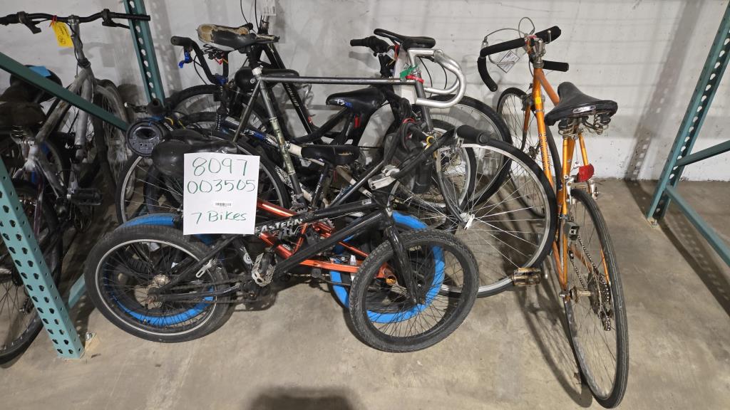 Group Of 7 Used Bikes