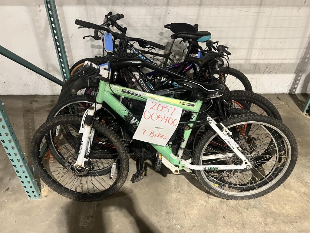 Group Of 7 Used Bikes
