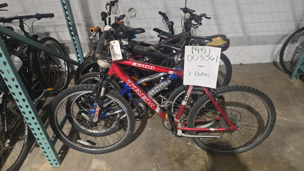 Group Of 7 Used Bikes