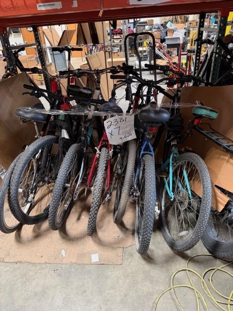 Group Of 7 Used Bikes