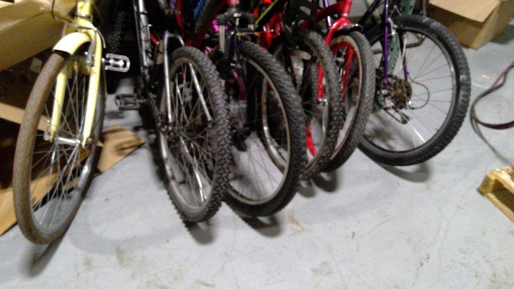 Group Of 8 Used Bikes
