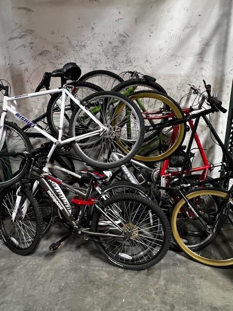 Group Of 8 Used Bikes