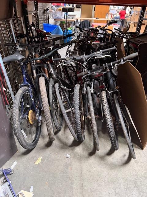 Group Of 8 Used Bikes