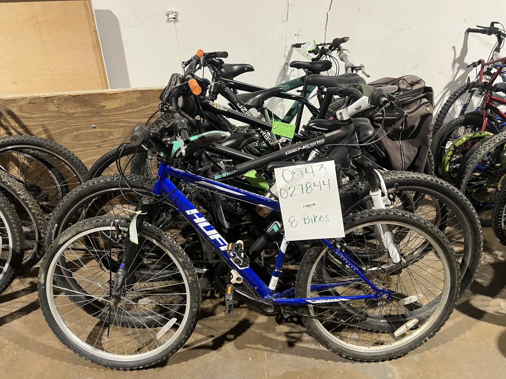 Group Of 8 Used Bikes