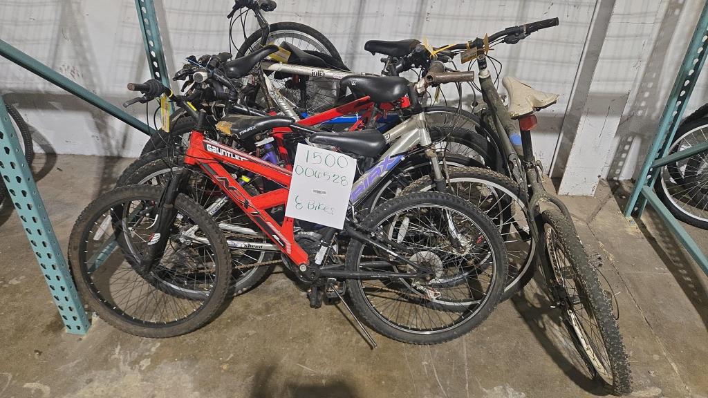 Group Of 8 Used Bikes