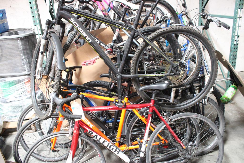 Group Of 8 Used Bikes