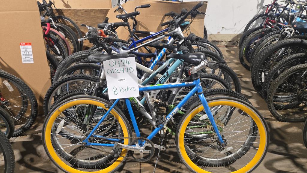 Group Of 8 Used Bikes