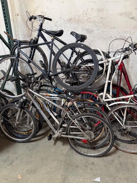 Group Of 9 Used Bikes