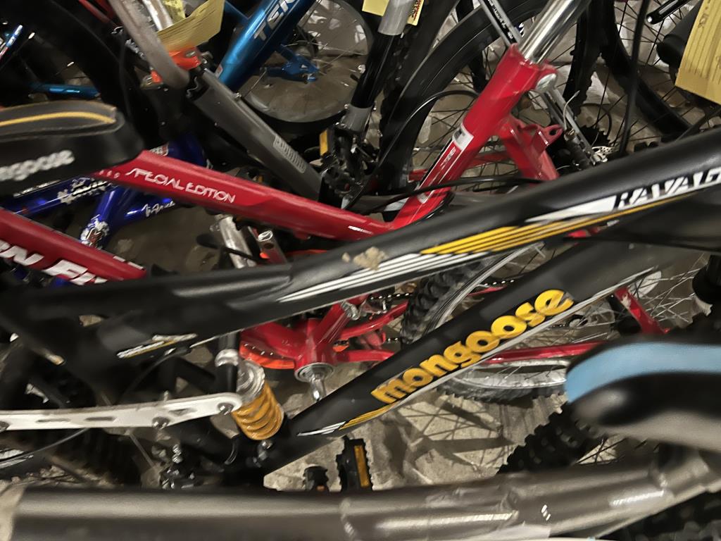 Group Of 9 Used Bikes