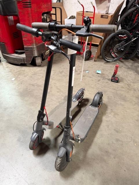 Group Of Used Electric Scooters, 2 Pieces