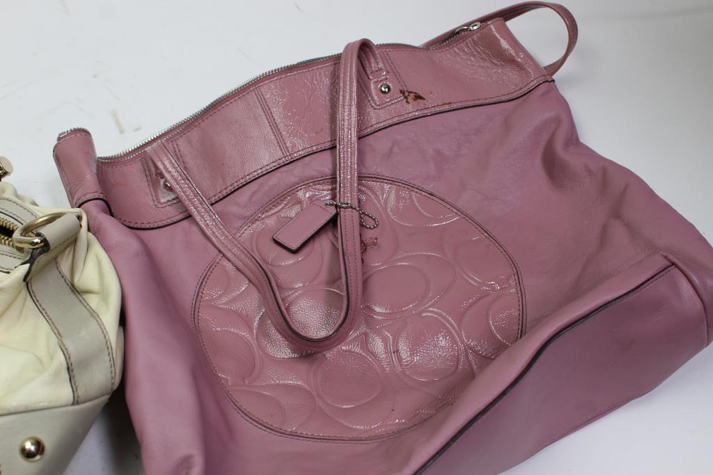 Gucci And Coach Handbags, 2 Pieces Property Room