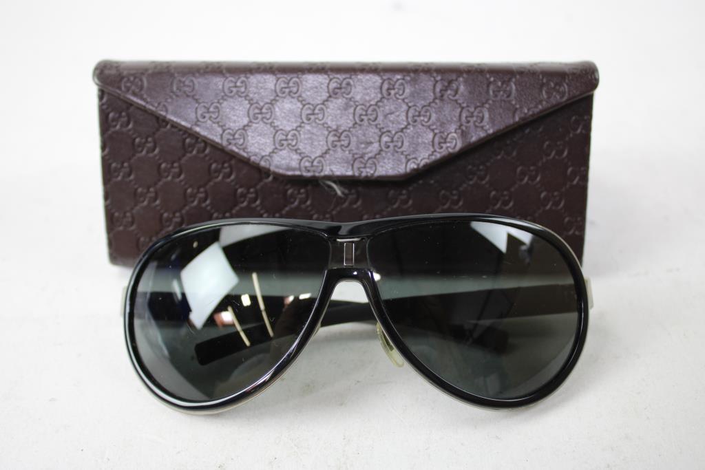Gucci Aviator Silver/grey Sunglasses