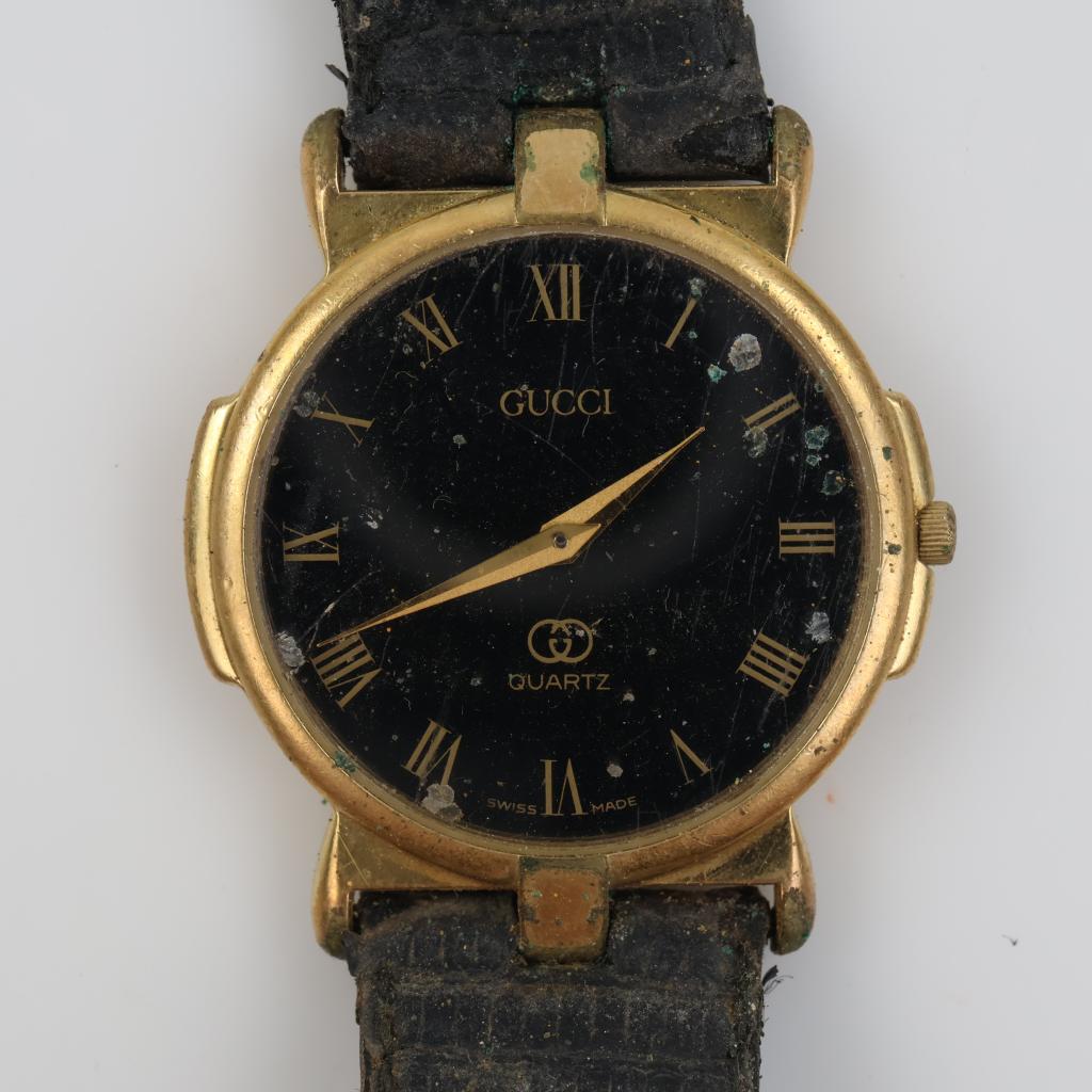 Gucci Black Dial Watch