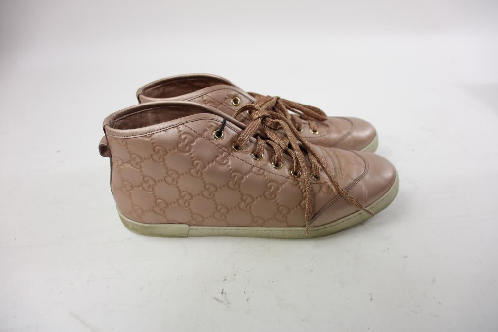 Gucci High Top Sneakers, Size 39 Property Room
