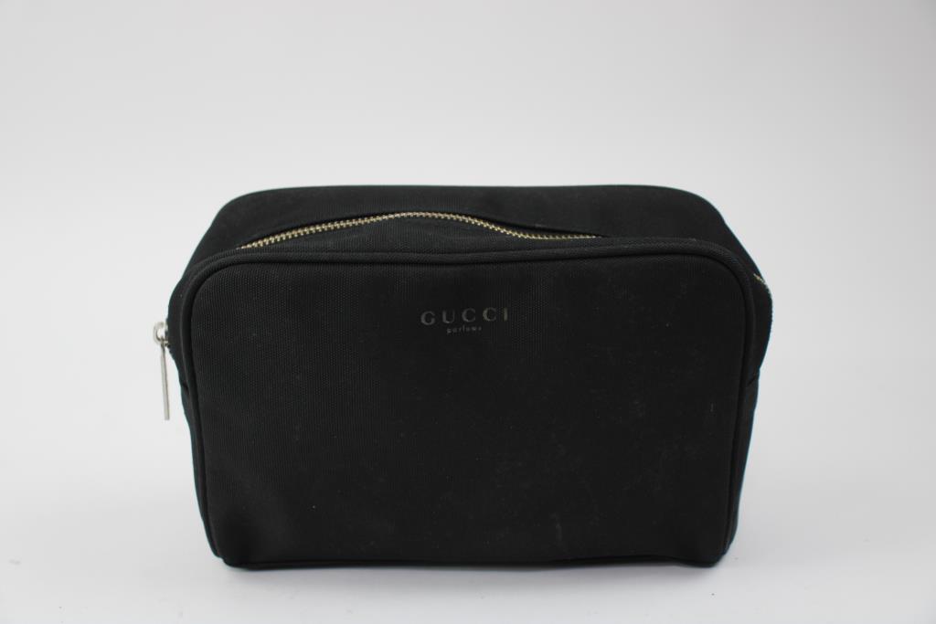 Gucci Zip-Up Parfums Toiletry Bag