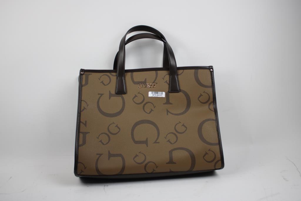 Guess Brown Tote Handbag