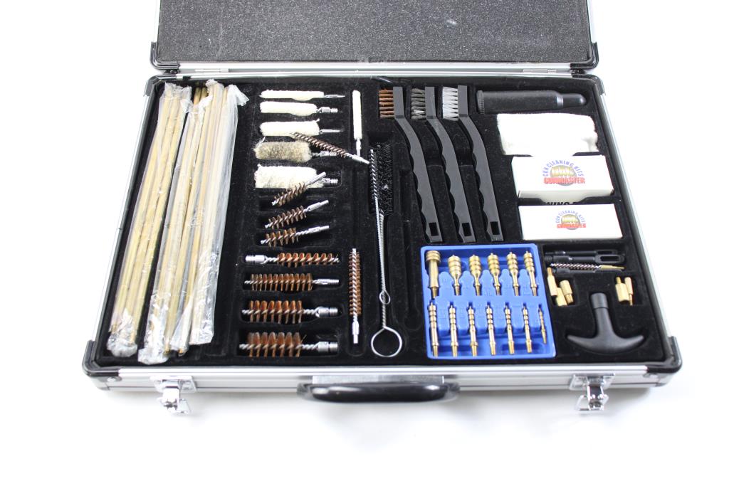 Gun Master Gun Cleaning Kit, Scope, Gun Holsters, And More, 3