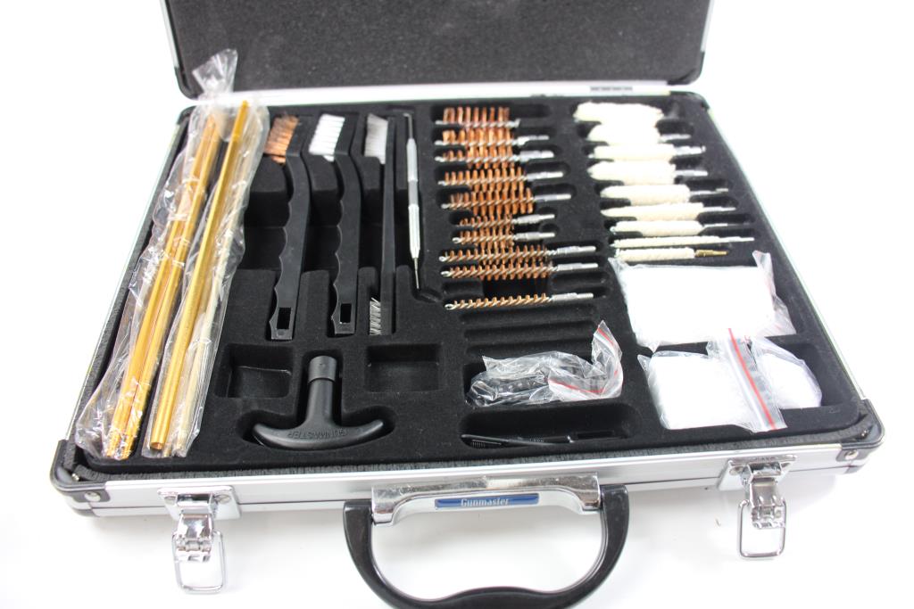 GunMaster Case, Gun Case, Gun Holster And Binoculars, 4 Pieces