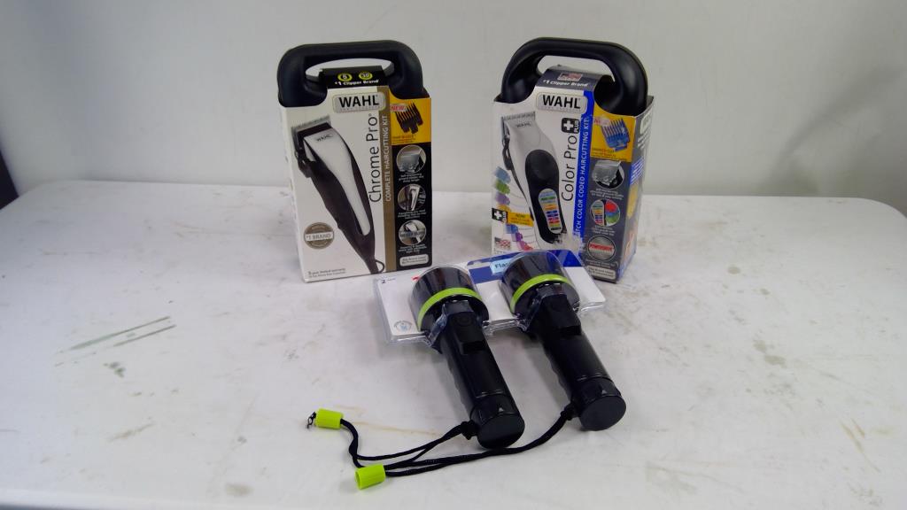 Haircutting Kits, LED Flashlight 2-Pack, 3 Pieces