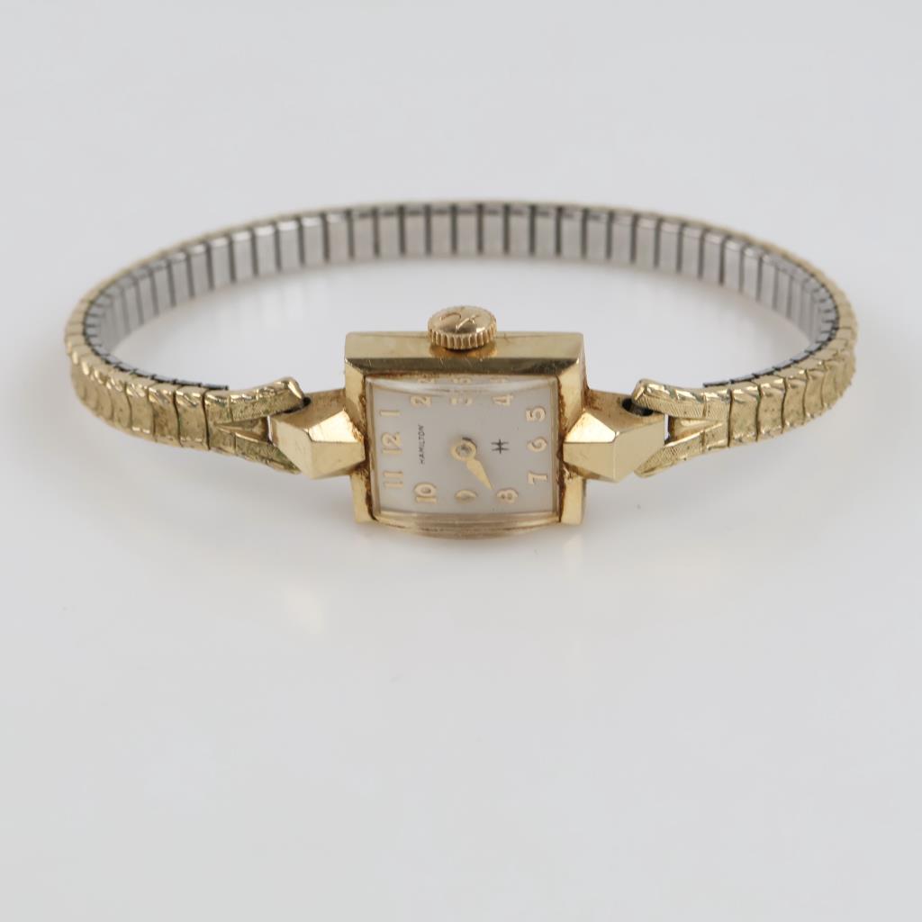 Hamilton 14kt Gold Dress Watch