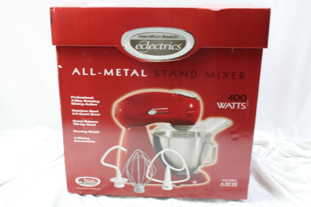 Hamilton Beach All Metal Stand Mixer 400w Property Room