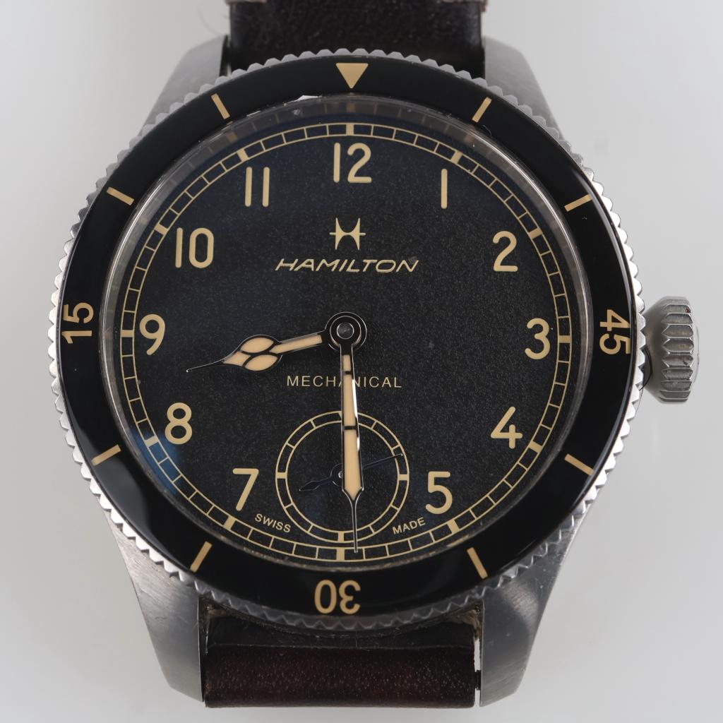 Hamilton Khaki Aviation Pilot Pioneer Watch- Evaluated by our Certified Gemologist-AGS/GIA