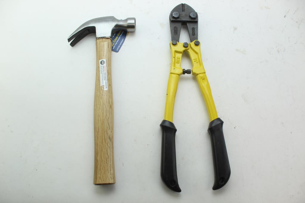 Hammer, Bolt Cutter, Wire Cutters, Screwdrivers And More Husky