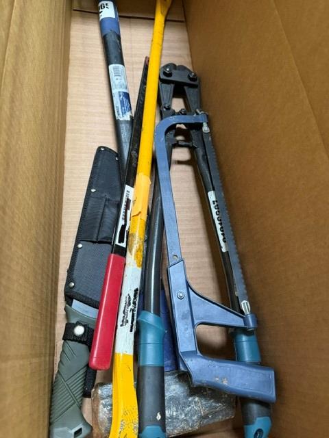 Hammer, Cutters, Manual Saw, Machete And More