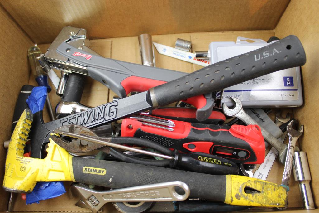 Hammer, Screwdrivers, Fat Max, Fastener And More Stanley, EstWing 10