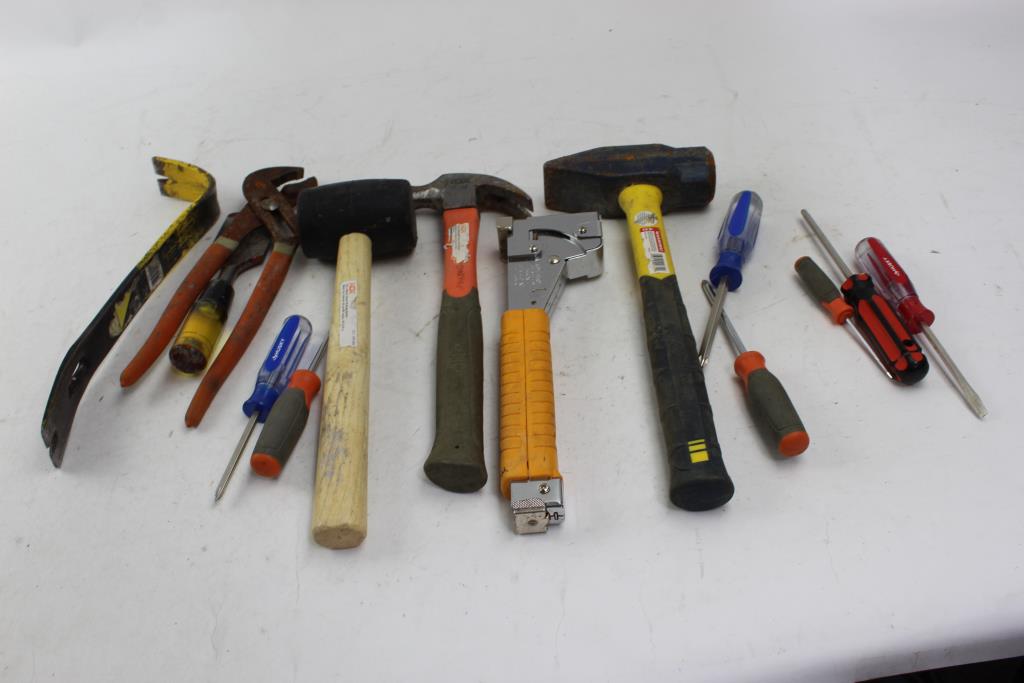 Hammers, Mallet, Prybar, Fastener And More Hdx, Husky 10+ Items