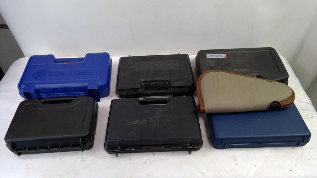 Handgun Cases 7 Pieces