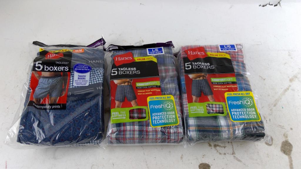 Hanes Boxers 3 Pieces
