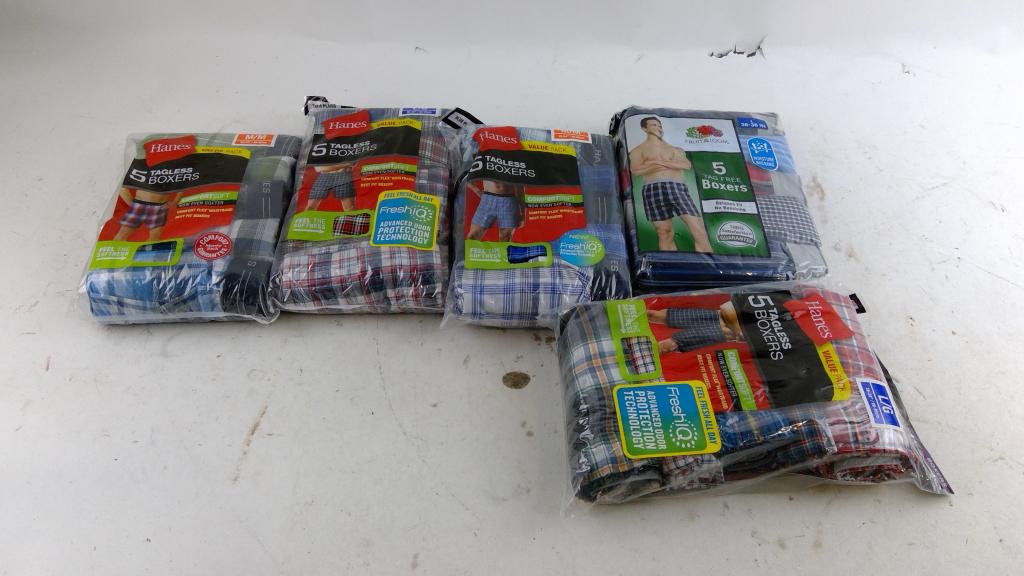 Hanes Boxers 5 Pieces