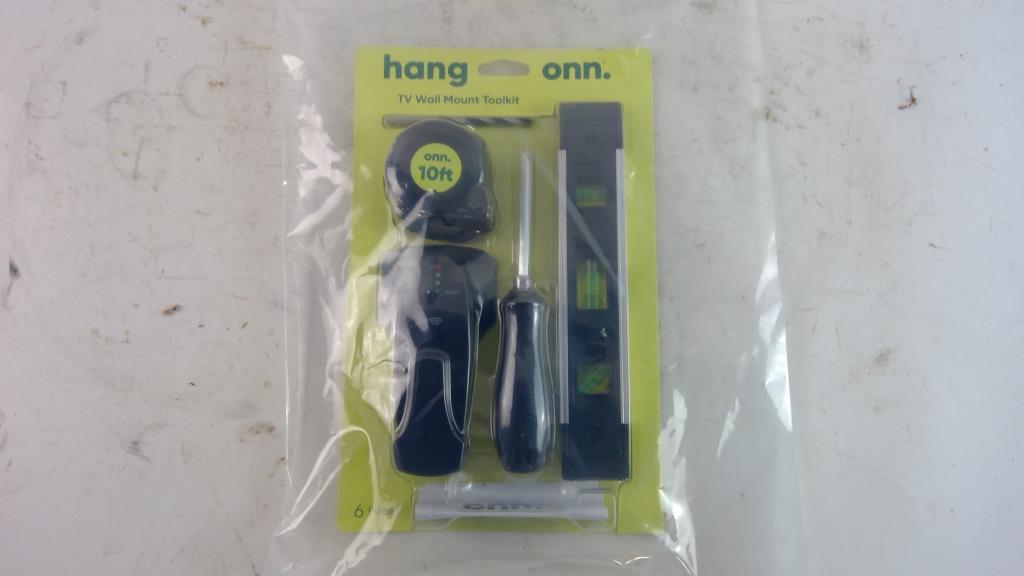Hang Onn. TV Wall Mount Tool Kit Property Room