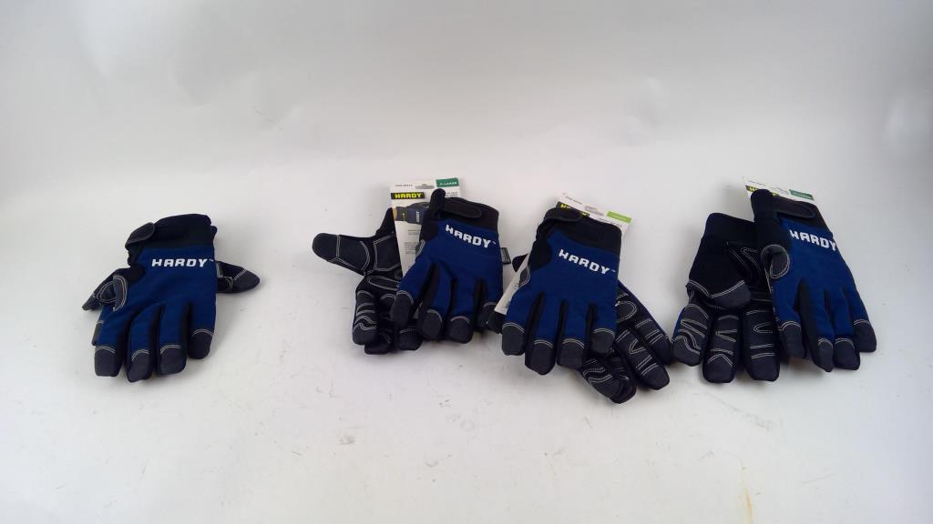 Hardy Work Gloves 4 Pieces