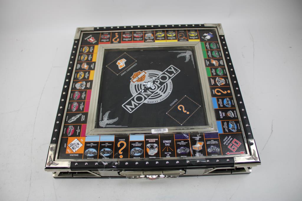 Harley-Davidson Live To Ride Collector's Edition Monopoly Board Game