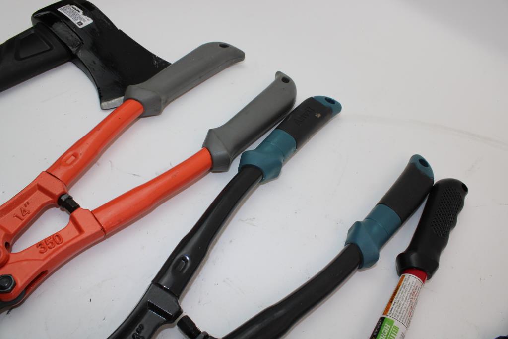Hatchets And Bolt Cutters Husky, Fiskars, Hdx 7 Pieces Property Room